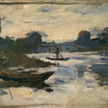 Ludwik de Laveaux, Wisła pod Krakowem , 1889 r., MUZEUM NARODOWE W WARSZAWIE