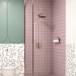 łukowa ścianka prysznicowa