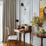 Luksusowe wnętrza: marmury, drewno i artdecowskie dekoracje