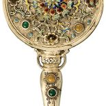 Lusterko wysadzane kamieniami, XX w., Ostoya