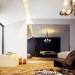 Lustro czy szafa? Garderoba Prisma od San Giacomo (303 x 256 cm) optycznie powiększy sypialnię. Cena - 15 950 zł. PATT MEBEL