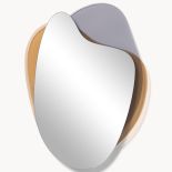 lustro dekoracyjne o organicznym kształcie