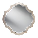 Lustro w srebrnej ramie hamptons.pl. Nadmorski luksus w stylu Hampton