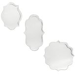 Lustro w zestawie z 2 innymi, średnie: 28 x 16,5 cm, 279 zł, Laura Ashley
