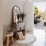 lustro półokrągłe ze szprosami