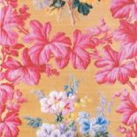 Lyon, manufaktura Ronze, brokatela z jedwabiu i lnu, 1867 rok. Musee des Tissus