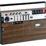 Maja , Eltra, odbiornik z magnetofonem kasetowym, produkowany od 1975 r., zaprezentowany na Targach w Poznaniu