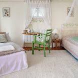 Wiosenne kwiaty - szablon do malowania