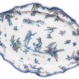 Majolikowa taca. Majolika