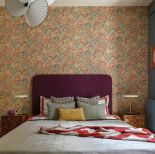 maksymalizm we wnętrzach sypialnia