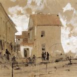 Maksymilian Gierymski, Ulica Solec , 1870 r., fot. W. Krynski/Forum
