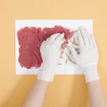 Malowanie zaczynamy od Kuszącego Rubinu.