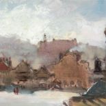 – Maluję w plenerze, bo w pracowni obraz nie ma tej jędrności – przekonuje artysta.