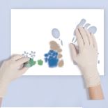 Malujemy szablon. Krok 3. Wzór do dziecięcego pokoju