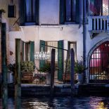 Kandelabr nawet na deszcz.