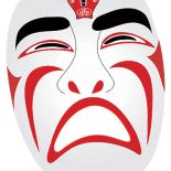 Maska japońska. Fot. Shutterstock.com