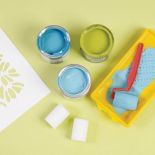 Materiały niezbędne do wykonania fresku.