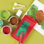 Materiały potrzebne do wykonania fresku