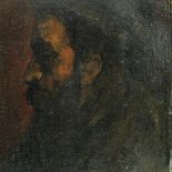 Maurycy Gottlieb Głowa mężczyzny z profilu , ok. 1874 r., cw 160 000 zł, REMPEX