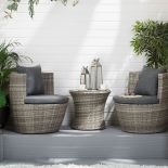 zestaw mebli balkonowych rattanowy