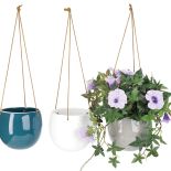 RUGDE, donice z ceramiki, śred. 13 cm, 22,95 zł/szt., JYSK.