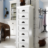 Meble Seart, kolekcja Halifax. Bielone i postarzane meble