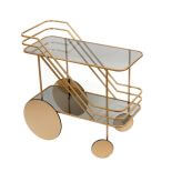 Come As You Are, nowoczesny barek z malowanej proszkowo stali i przyciemnianego szkła, DANTE GOODS BADS, gardenshop.com