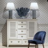 meble do salonu w stylu hamptons