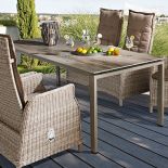 Regulowane oparcie foteli unikatowym rozwiązaniem w meblach z plecionki. Fot. Kettler