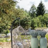 fotel bujany na taras