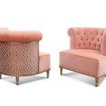 Fotel w kolorze koralowym, Angelo Cappellini