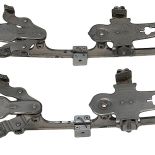 Metalowe płozy przypinane do butów, I poł. XX w., Austria