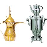 Metalowy dzbanek do herbaty i samowar elektryczny Romanov III, poj. 5 l, 2549 zł. teatea.pl