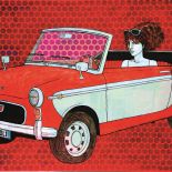 Michał Warecki, Ravioli , 120 x 81 cm, akryl na płótnie