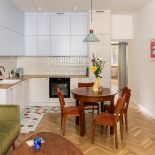 mieszkanie 62 m2 w modernistycznej kamienicy na warszawskim Żoliborzu