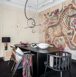 jadalnia w w mieszkaniu architektki Dagmary Iwańskiej