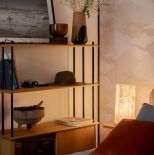 sypialnia w gdyńskiej modernistycznej kamienicy