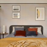 sypialnia w modernistycznym stylu