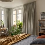 domowe biuro w sypialni