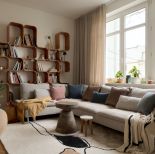 salon w stylu modernistycznym