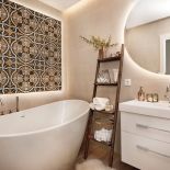 Mieszkanie w nowoczesnym, ciepłym stylu