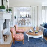 Mieszkanie pod Warszawą w stylu Hampton