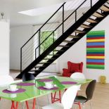 Mocne, intensywne pasy. Dom w pasy