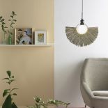 lampa wisząca do salonu styl boho