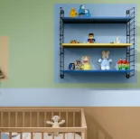 modne malowanie ścian pokój dziecięcy