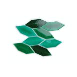 zielone płytki łazienkowe