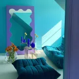 lustro o falowanej linii