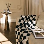 jak stosować wzór w kratkę we wnętrzach