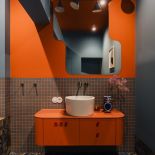 płytki łazienkowe w kratkę