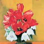 Mojżesz Kisling Tulipany , cw 2200 zł, REMPEX